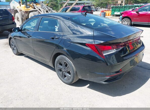 5NPLM4AG5MH021715 2021 HYUNDAI ELANTRA Black Задня ліва чверть