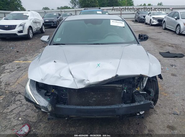 5NPLM4AG5MH022654 2021 HYUNDAI ELANTRA Gray Вид щитка приладів
