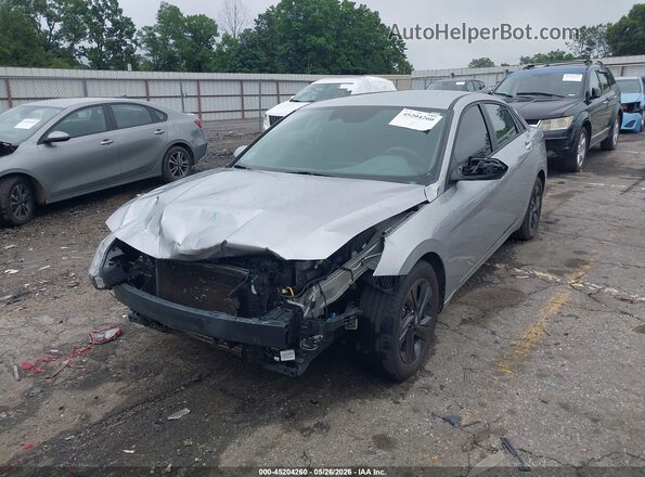 5NPLM4AG5MH022654 2021 HYUNDAI ELANTRA Gray Передня ліва чверть