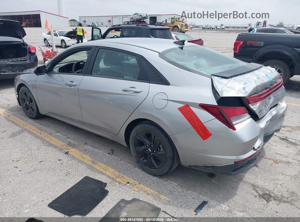 5NPLM4AG5MH029975 2021 HYUNDAI ELANTRA Silver Задня ліва чверть