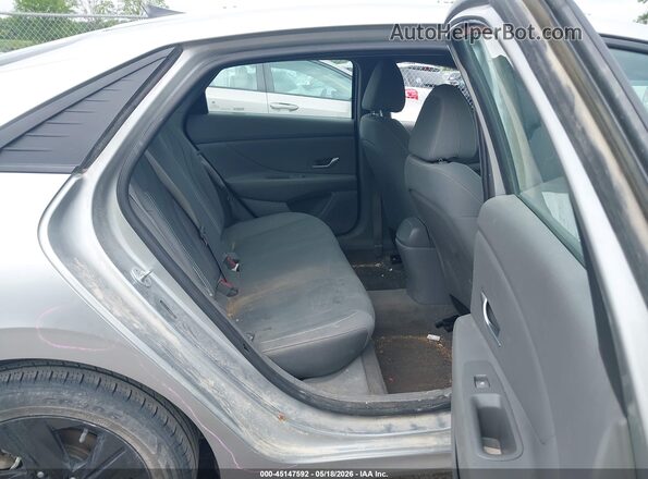 5NPLM4AG5MH029975 2021 HYUNDAI ELANTRA Silver Вид наклейки з VIN-кодом