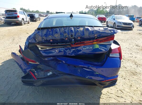 5NPLM4AG6NH059990 2022 HYUNDAI ELANTRA Blue 