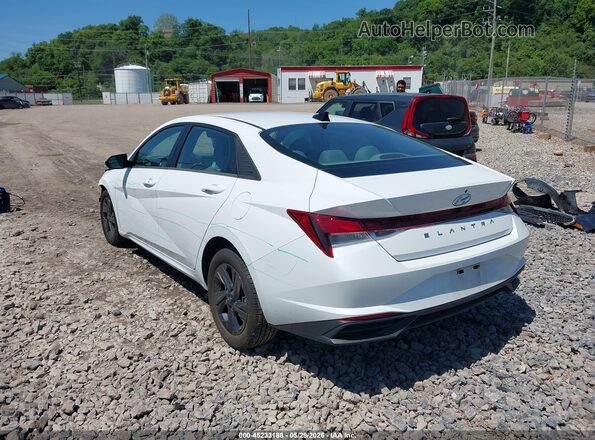 5NPLM4AG6NH074635 2022 HYUNDAI ELANTRA White Tył lewy