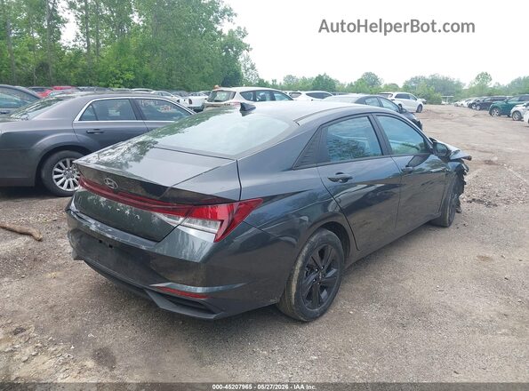 5NPLM4AG6NH078636 2022 HYUNDAI ELANTRA Gray Задня права чверть