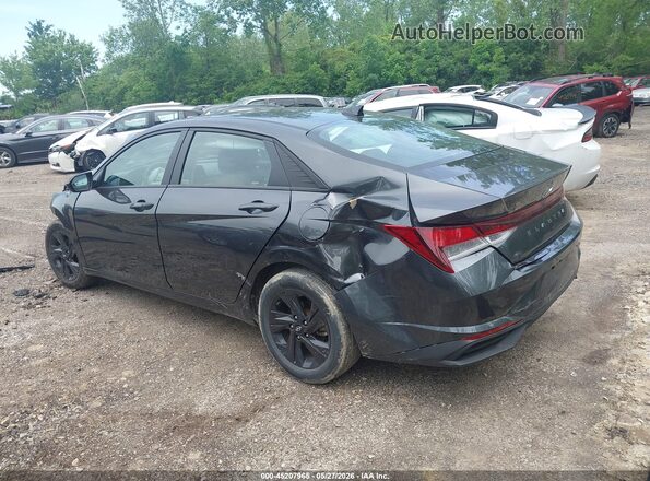 5NPLM4AG6NH078636 2022 HYUNDAI ELANTRA Gray Задня ліва чверть