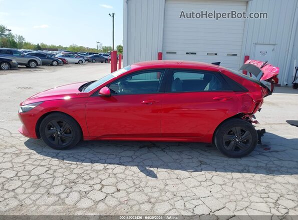 5NPLM4AG6PH089834 2023 HYUNDAI ELANTRA Красный Панорамный вид салона 360°