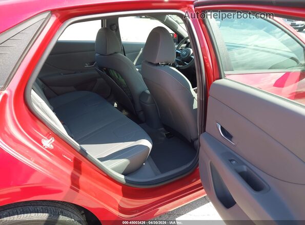 5NPLM4AG6PH089834 2023 HYUNDAI ELANTRA Красный Вид наклейки с VIN-кодом