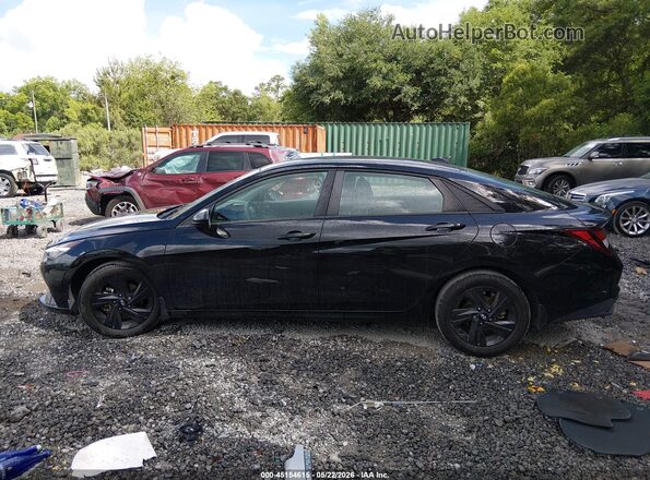 5NPLM4AG7PH100386 2023 HYUNDAI ELANTRA Black Widok wnętrza 360 stopni
