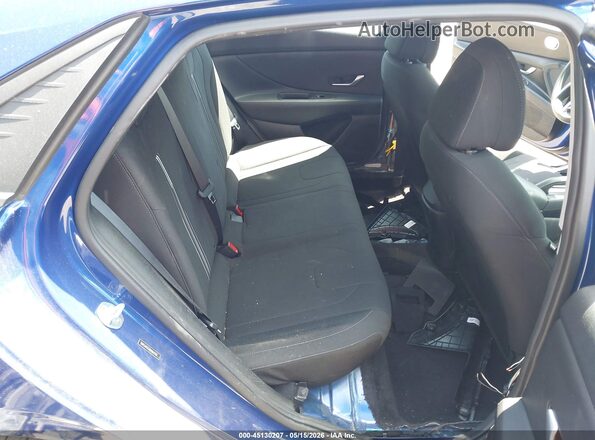 5NPLM4AG8NH064530 2022 HYUNDAI ELANTRA Синий Вид наклейки с VIN-кодом
