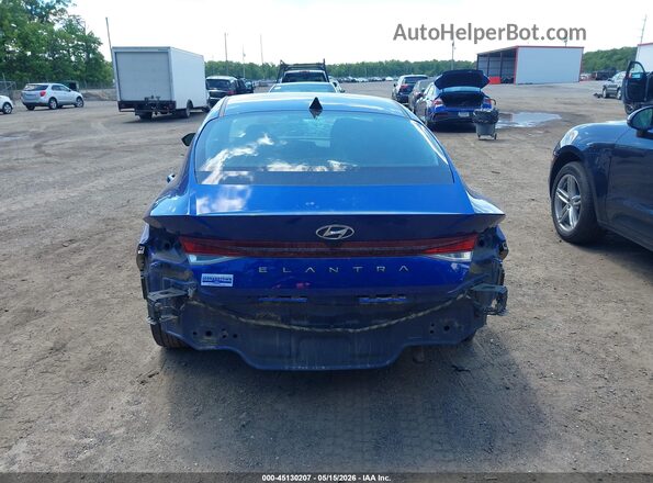 5NPLM4AG8NH064530 2022 HYUNDAI ELANTRA Синий 