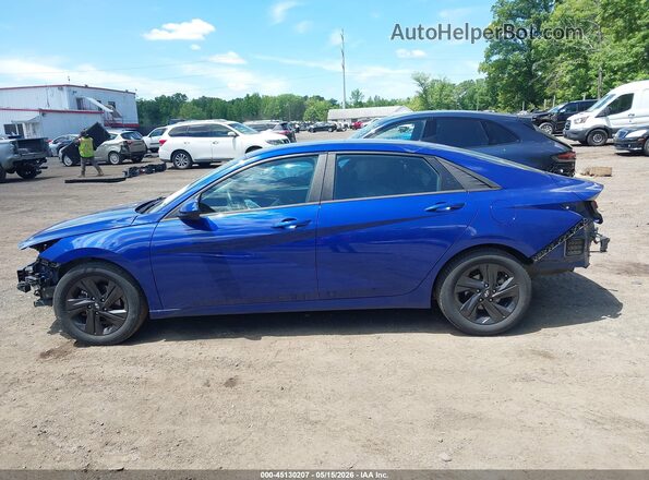 5NPLM4AG8NH064530 2022 HYUNDAI ELANTRA Синий 