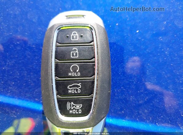 5NPLM4AG8NH070232 2022 HYUNDAI ELANTRA Blue წინა პანელის ხედი