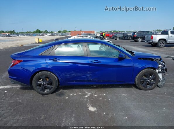 5NPLM4AG8NH070232 2022 HYUNDAI ELANTRA Blue სალონის 360-გრადუსიანი ხედი