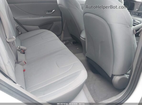 5NPLM4AG8PH102549 2023 HYUNDAI ELANTRA White Vista de la etiqueta del VIN