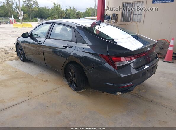 5NPLM4AG9MH034225 2021 HYUNDAI ELANTRA Gray Задня ліва чверть