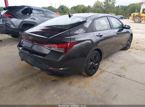 5NPLM4AG9MH034225 2021 HYUNDAI ELANTRA Gray Задня права чверть
