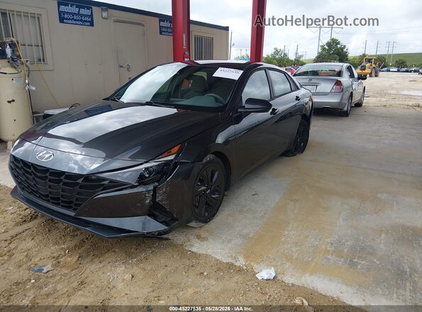 5NPLM4AG9MH034225 2021 HYUNDAI ELANTRA Gray Передня ліва чверть