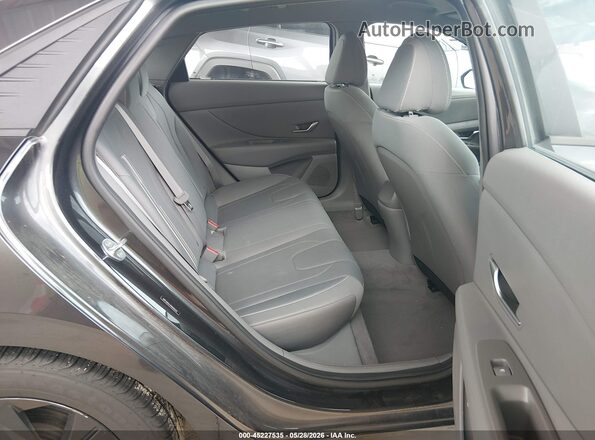 5NPLM4AG9MH034225 2021 HYUNDAI ELANTRA Gray Вид наклейки з VIN-кодом