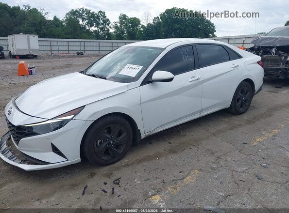 5NPLM4AG9PH093960 2023 HYUNDAI ELANTRA White Առջևի ձախ երեք քառորդ տեսարան