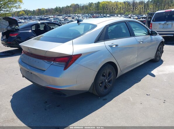 5NPLM4AG9PH098883 2023 HYUNDAI ELANTRA Серебряный Задняя правая четверть