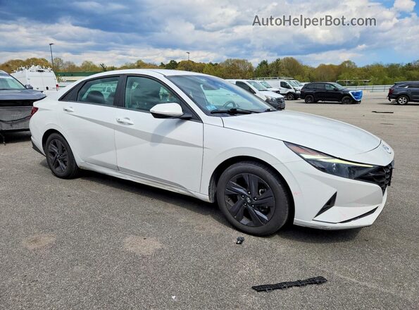 5NPLM4AG9PH104231 2023 HYUNDAI ELANTRA Белый Передняя правая четверть