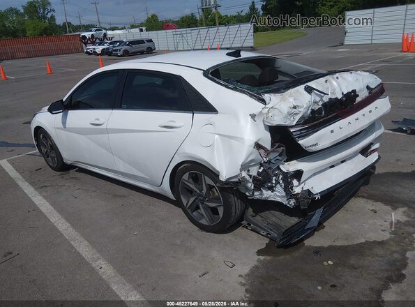 5NPLN4AG5NH066877 2022 HYUNDAI ELANTRA White Հետևի ձախ