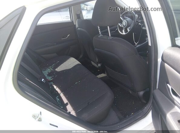 5NPLN4AG5NH066877 2022 HYUNDAI ELANTRA White VIN կոդի պիտակի տեսք