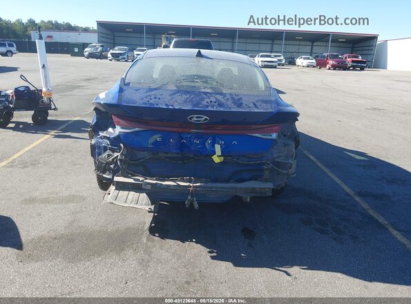 5NPLN4AG5NH067205 2022 HYUNDAI ELANTRA Blue 