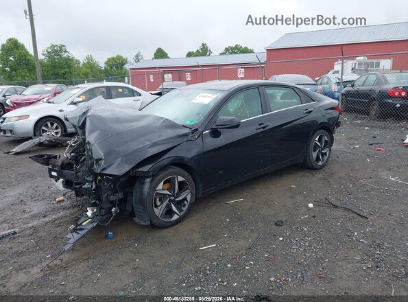 5NPLN4AG6MH018898 2021 HYUNDAI ELANTRA Black Przód lewy