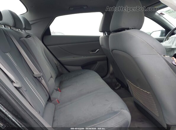 5NPLN4AG6MH018898 2021 HYUNDAI ELANTRA Black Widok naklejki z numerem VIN
