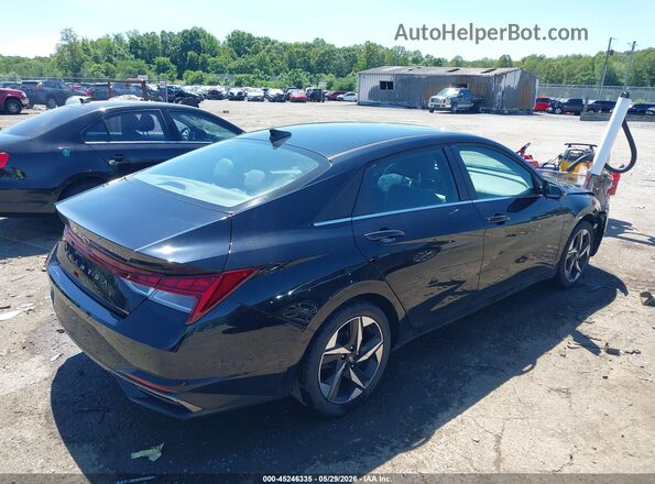5NPLN4AG7MH030431 2021 HYUNDAI ELANTRA Black Հետևի աջ