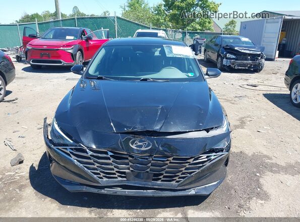 5NPLN4AG7MH030431 2021 HYUNDAI ELANTRA Black Սարքավորումների վահանակի տեսք