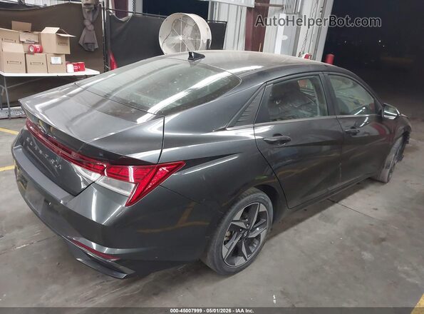 5NPLN4AG9MH022847 2021 HYUNDAI ELANTRA Gray უკანა მარჯვენა