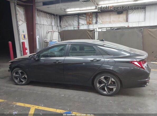 5NPLN4AG9MH022847 2021 HYUNDAI ELANTRA Gray 