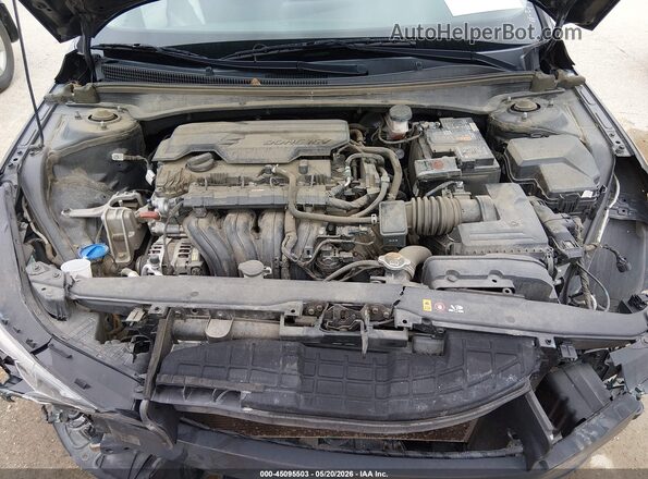 5NPLP4AG5NH068705 2022 HYUNDAI ELANTRA Black Вид ззаду