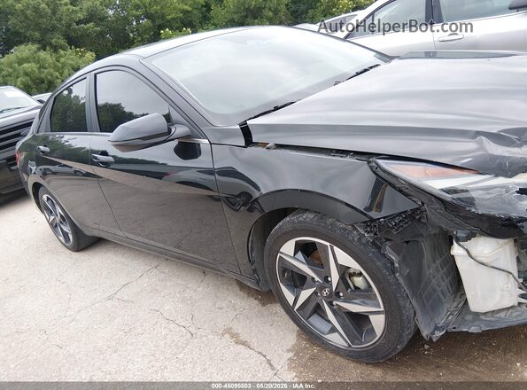 5NPLP4AG5NH068705 2022 HYUNDAI ELANTRA Black Панорамний вид салону 360°