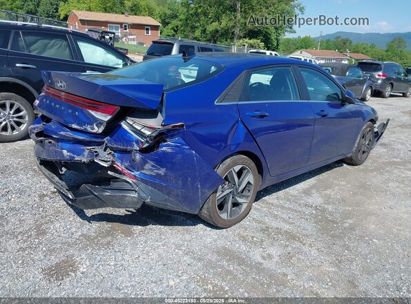 5NPLP4AG7NH068477 2022 HYUNDAI ELANTRA Blue Rear right