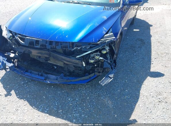 5NPLP4AG7NH068477 2022 HYUNDAI ELANTRA Blue Front view