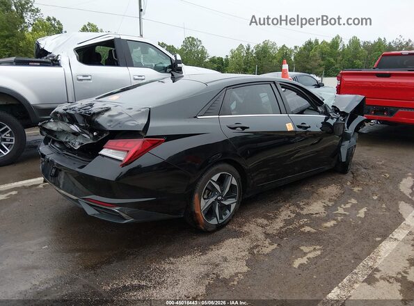 5NPLP4AG8MH019383 2021 HYUNDAI ELANTRA Black Trasero derecho