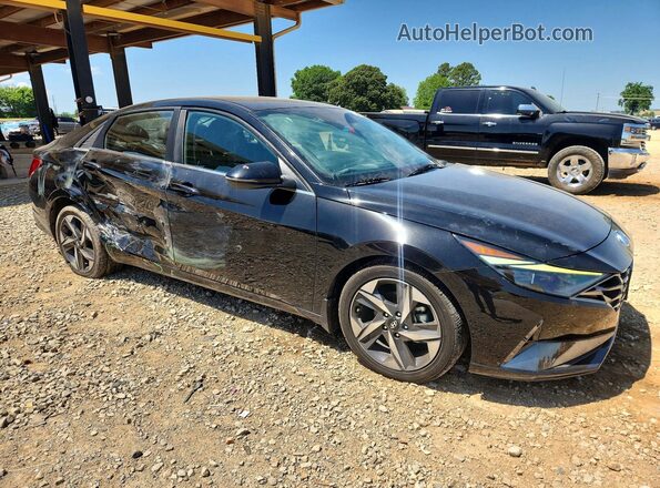 5NPLP4AG9PH088393 2023 HYUNDAI ELANTRA Черный Передняя правая четверть
