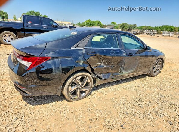 5NPLP4AG9PH088393 2023 HYUNDAI ELANTRA Черный Задняя правая четверть
