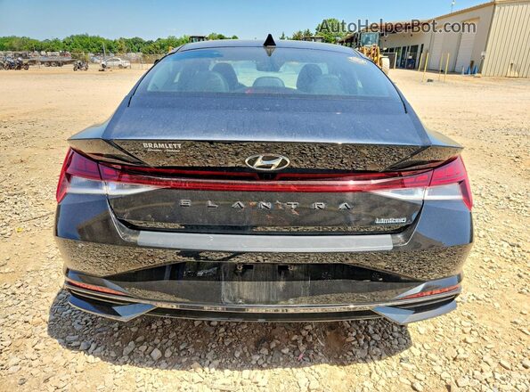 5NPLP4AG9PH088393 2023 HYUNDAI ELANTRA Черный Вид сзади