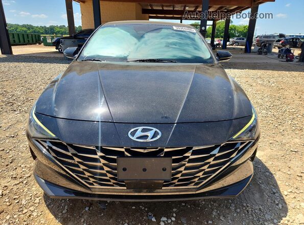 5NPLP4AG9PH088393 2023 HYUNDAI ELANTRA Черный Вид спереди