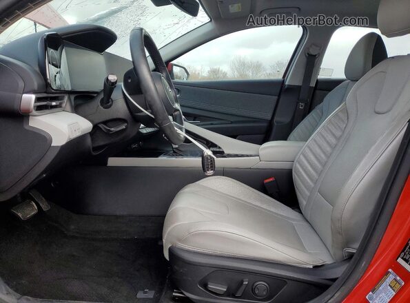 5NPLP4AG9PH117424 2023 HYUNDAI ELANTRA Красный 