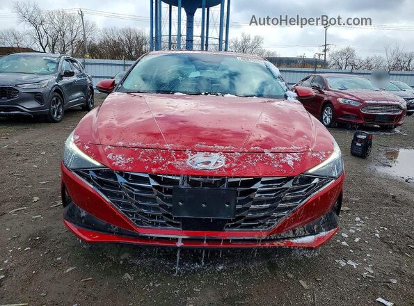 5NPLP4AG9PH117424 2023 HYUNDAI ELANTRA Красный 