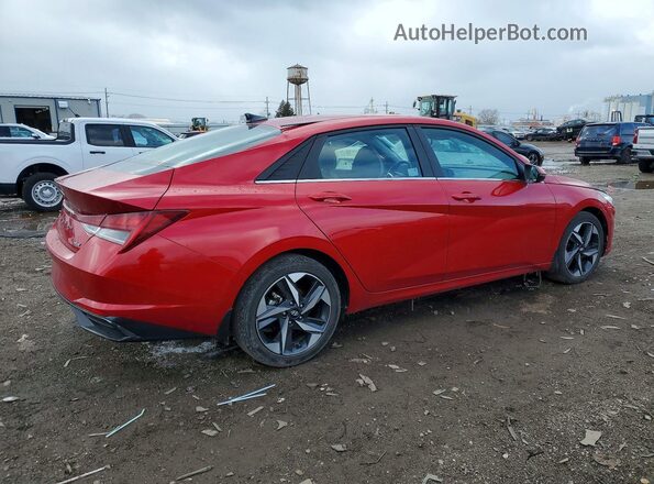 5NPLP4AG9PH117424 2023 HYUNDAI ELANTRA Красный 