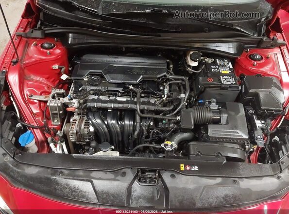 5NPLS4AG0MH007792 2021 HYUNDAI ELANTRA Red Widok z tyłu