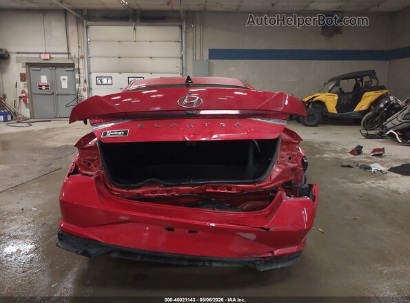 5NPLS4AG0MH007792 2021 HYUNDAI ELANTRA Red 
