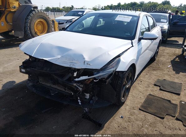 5NPLS4AG0MH009185 2021 HYUNDAI ELANTRA White Front left