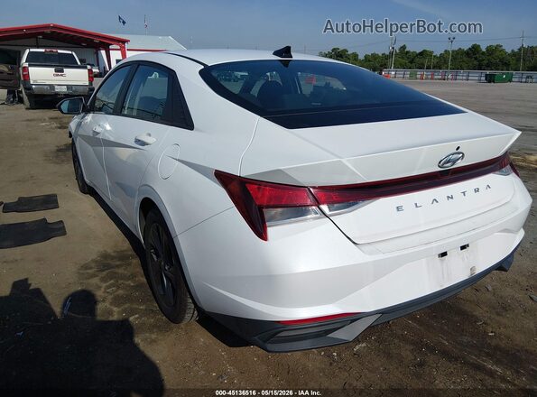 5NPLS4AG0MH009185 2021 HYUNDAI ELANTRA White Rear left